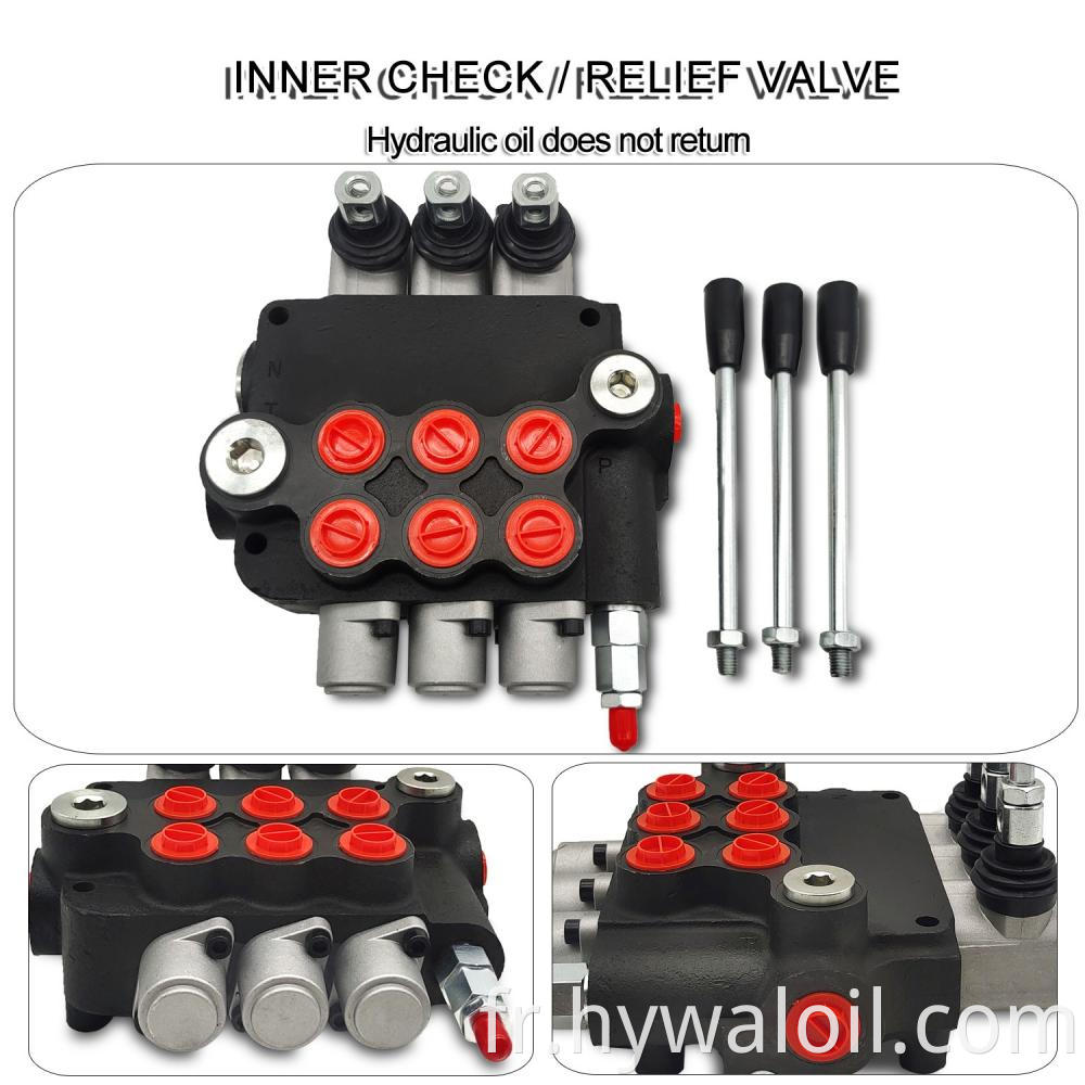 P80 hydraulic control valve